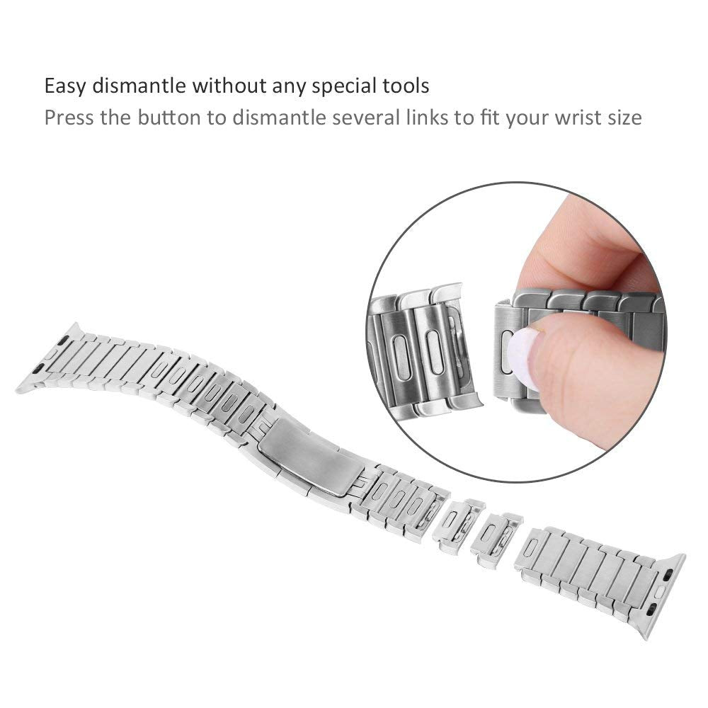 OULUOQI Apple Watch Link Bracelet - Remove links
