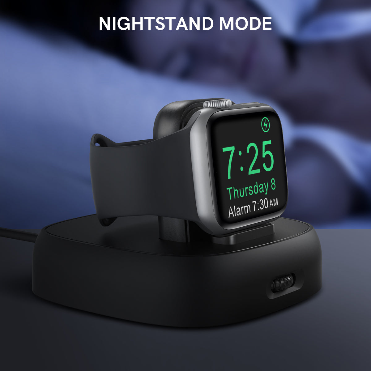 Detachable Charger with Stand for Apple Watch