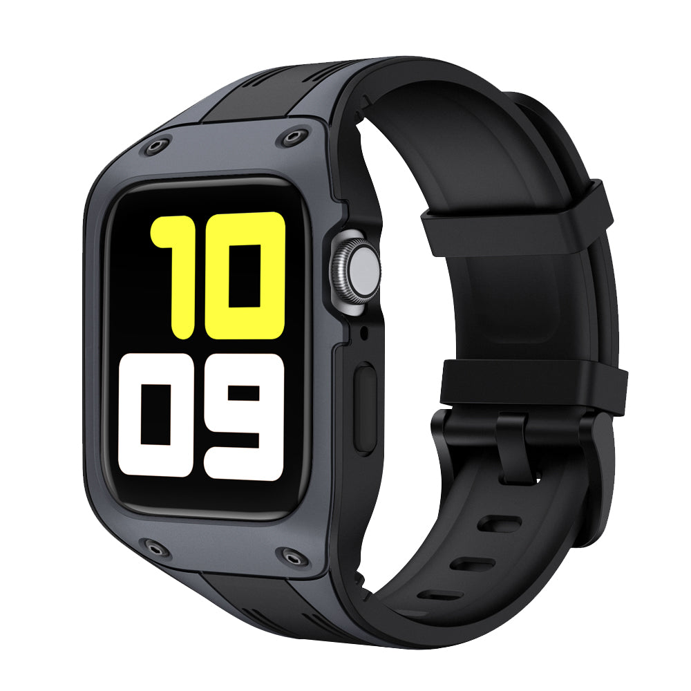 Silicone Strap+Case for Apple Watch Band - Clearance