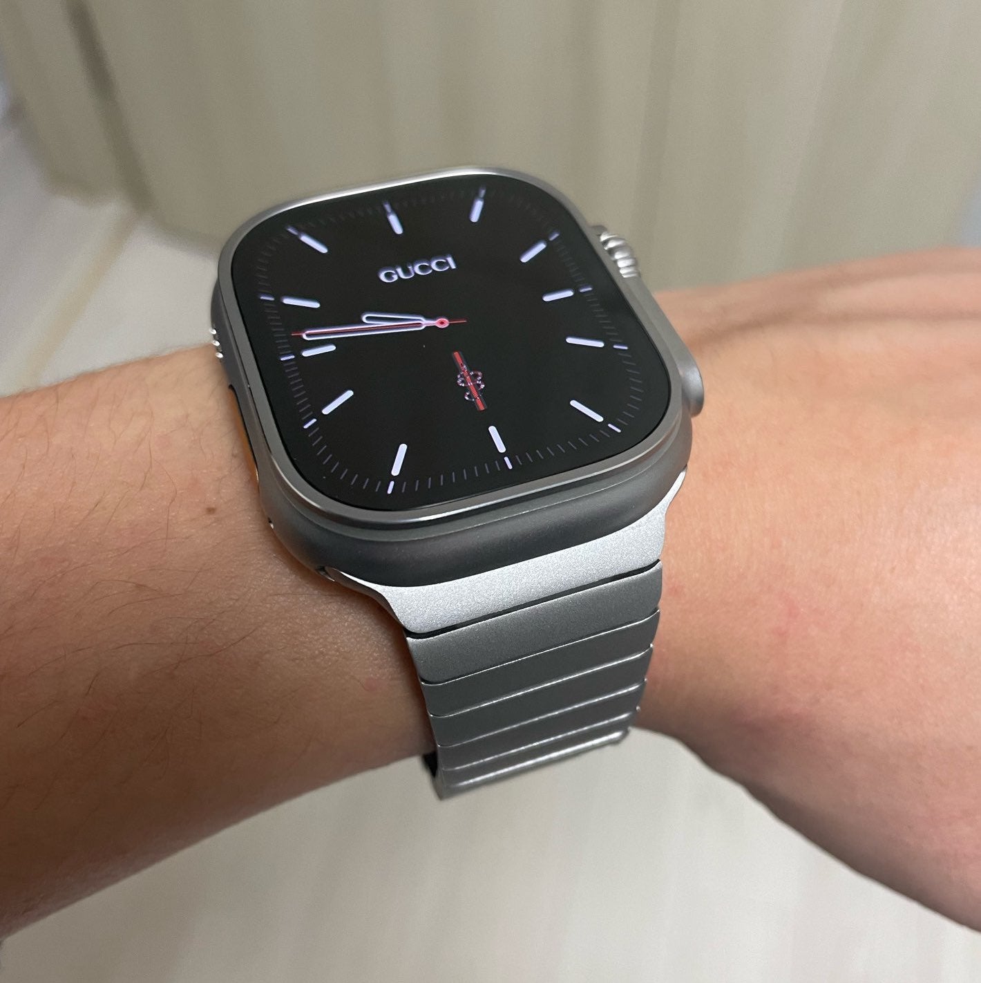 LULULOOK Link Bracelet for Apple Watch, New Titanium Color for Ultra -  Lululook Official