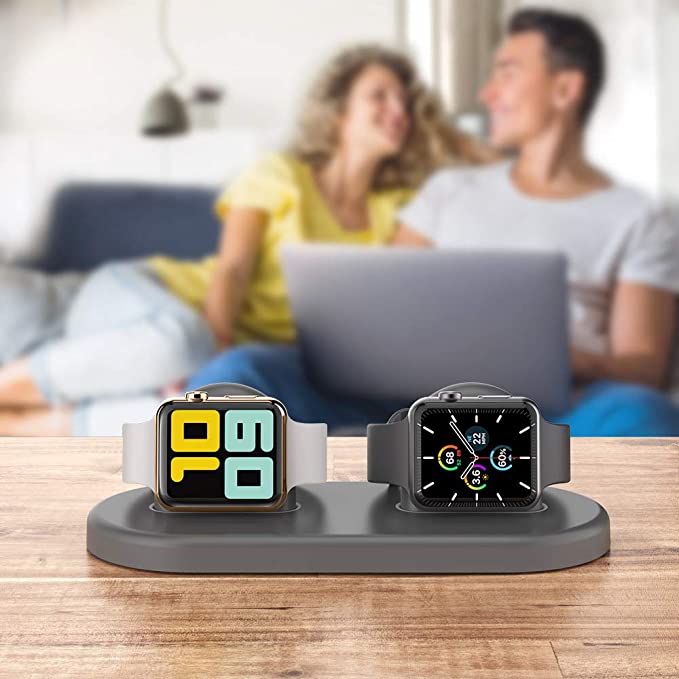 Dual Apple Watch Charging Stand