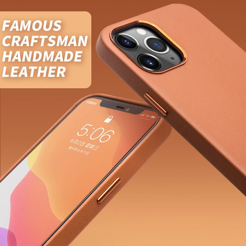 Leather Case for iPhone 12 Series