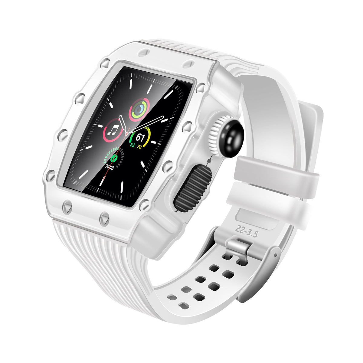 Apple Watch Rugged Metal Bumper + TPU Strap