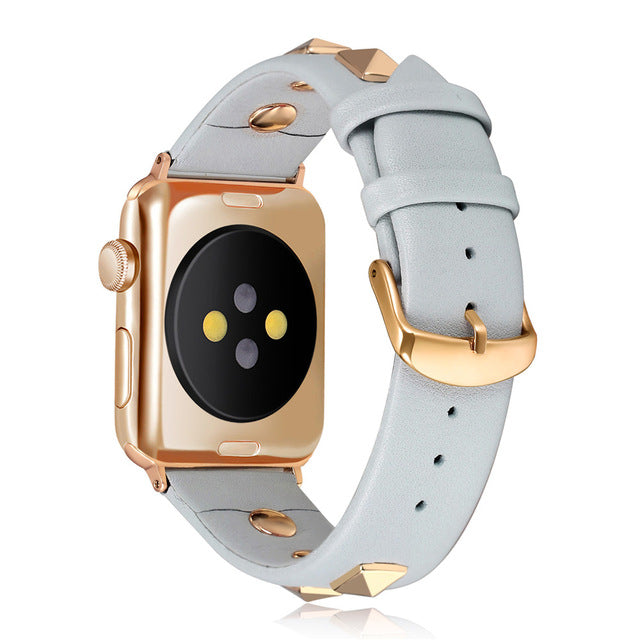 Buy Studded Strap for Apple Watch Series 6 SE 5 4 3 2 1