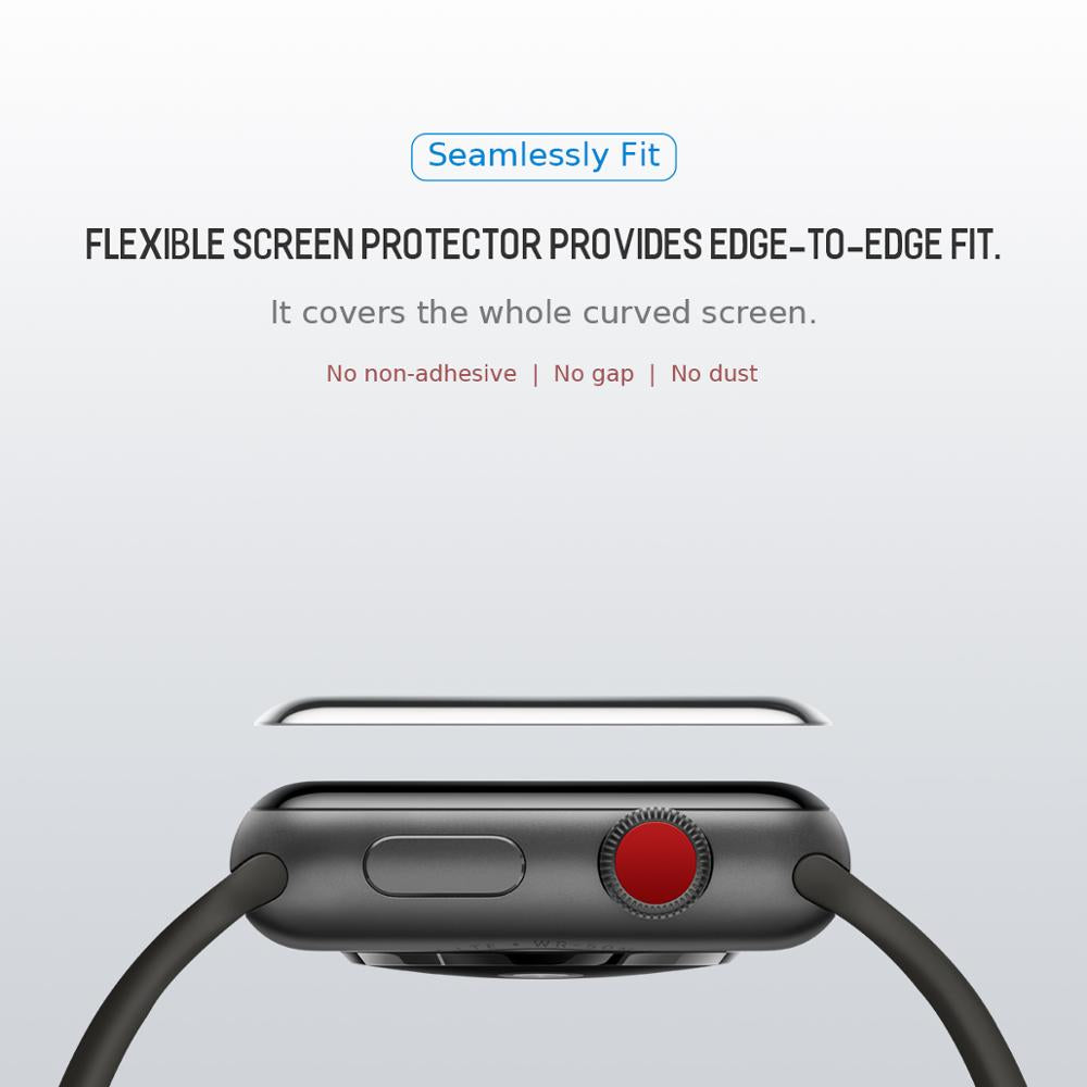 Hydrogel Film for Apple Watch -2 Pack