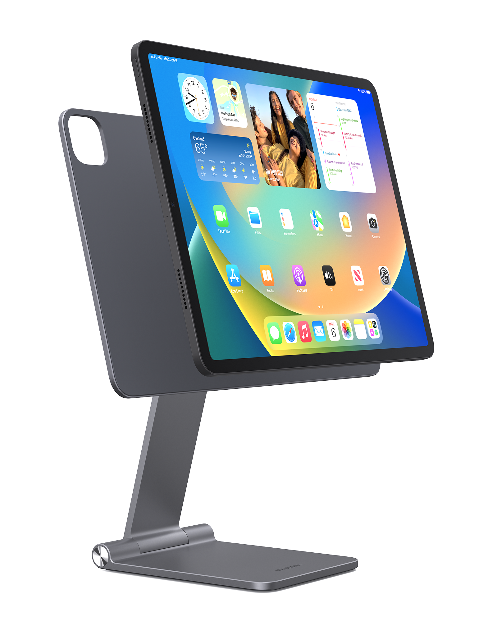 Lululook Foldable iPad Stand, iPad Pro Holder for