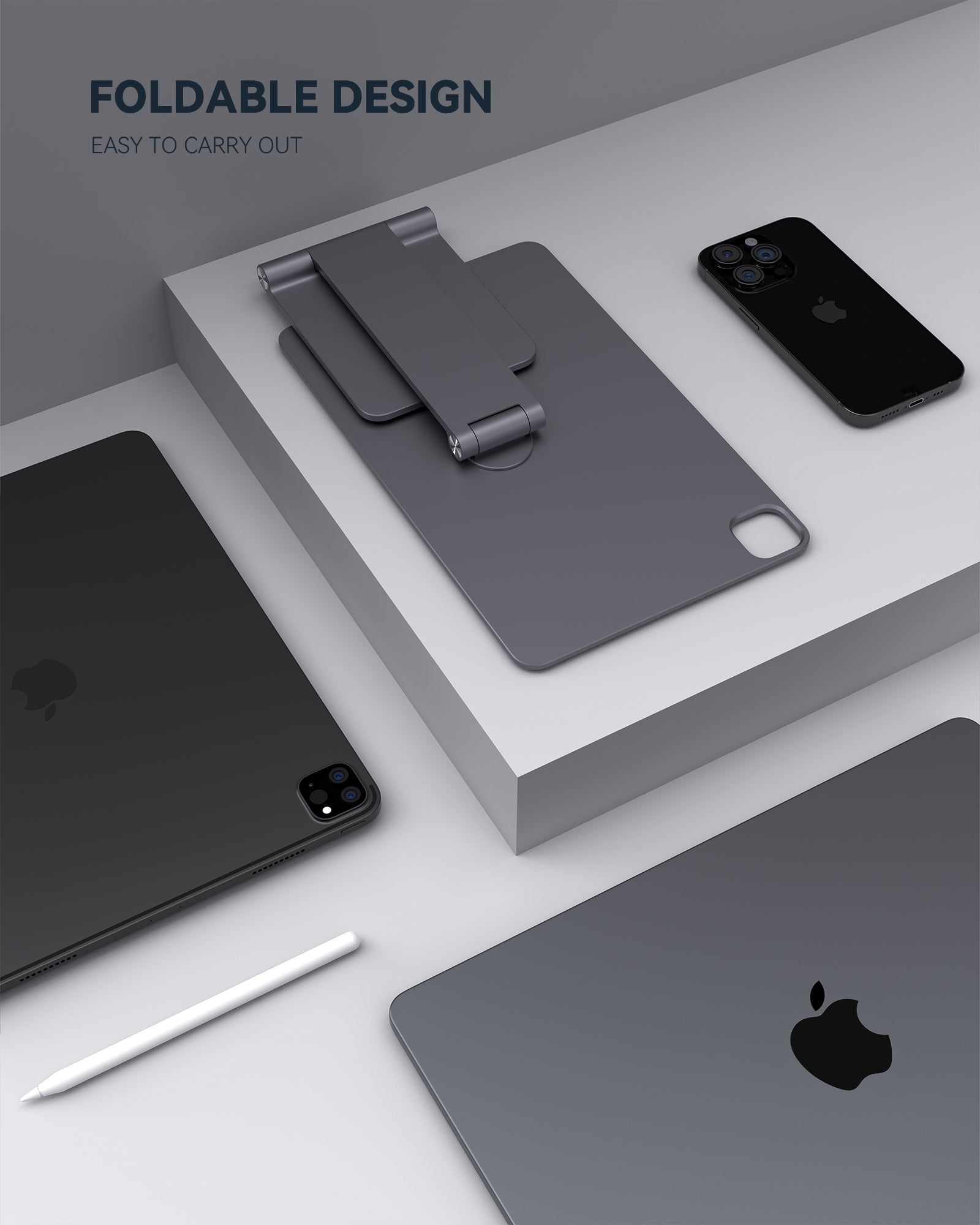 Lululook Foldable iPad Stand, iPad Pro Holder for Desk Lululook Official