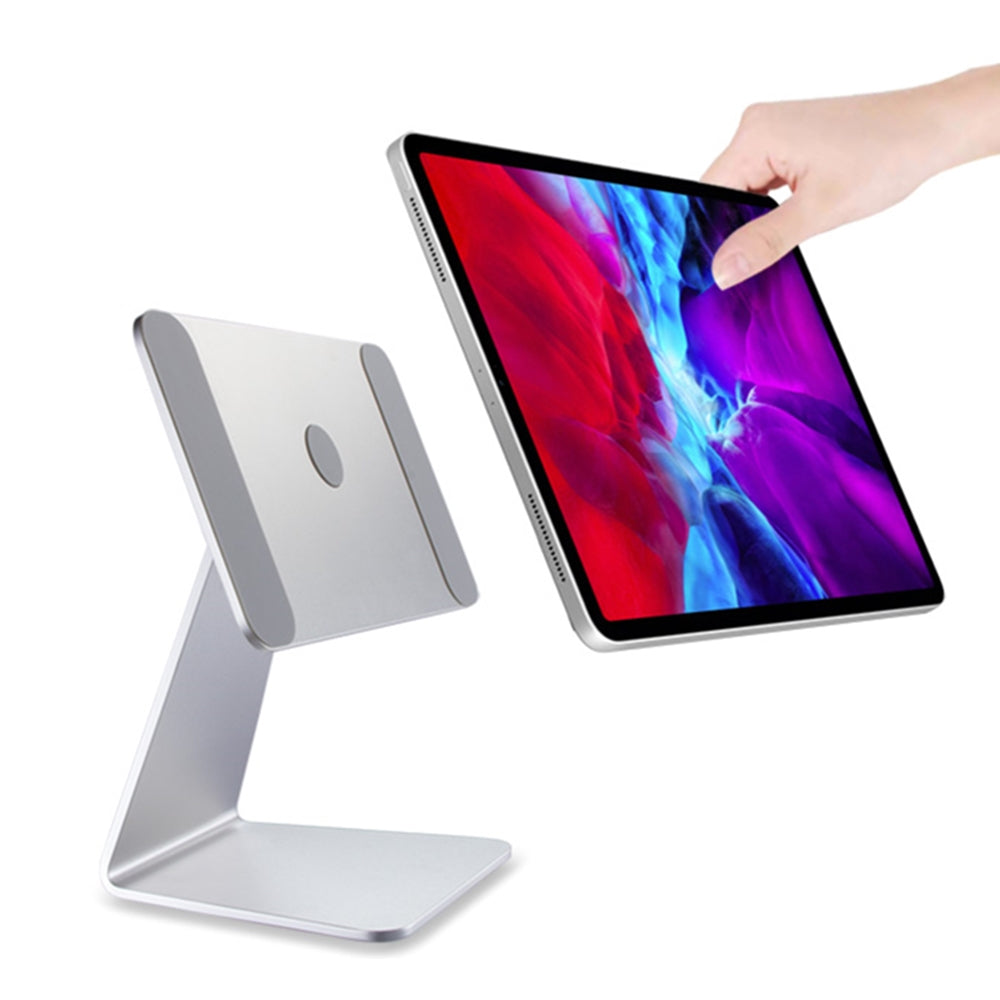 Magnetic-iPad-Pro-Stand-Silver