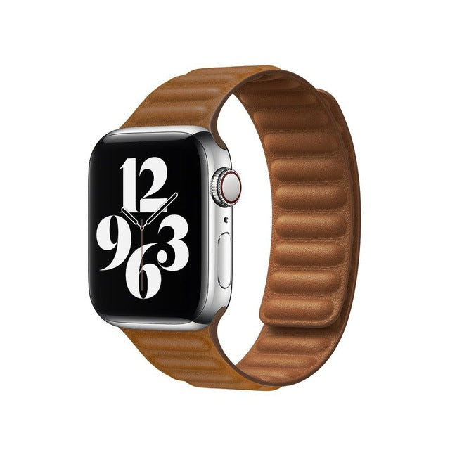 [Upgraded] Leather Link Band